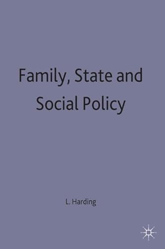 Stock image for Family, State and Social Policy for sale by Anybook.com