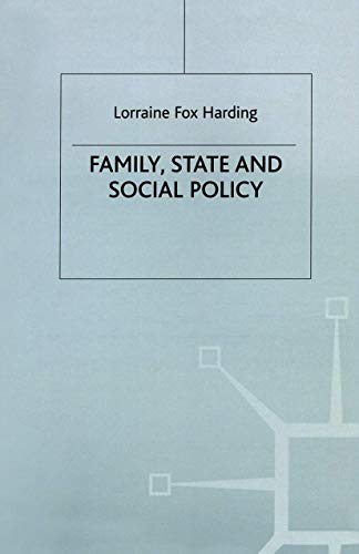 9780333574829: Family, State and Social Policy