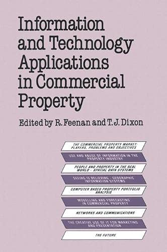 Beispielbild fr Information and Technology Applications in Commercial Property zum Verkauf von Anybook.com