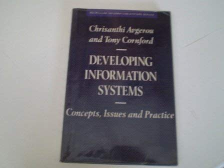 9780333577264: Developing Information Systems: Concepts, Issues and Practice (Macmillan Information Systems S.)