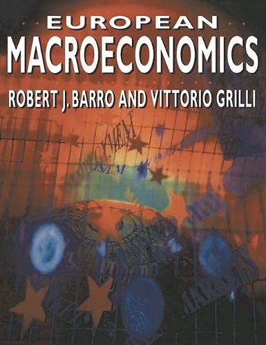 European MacRoeconomics (9780333577639) by Robert J. Barro; Vittorio Grilli