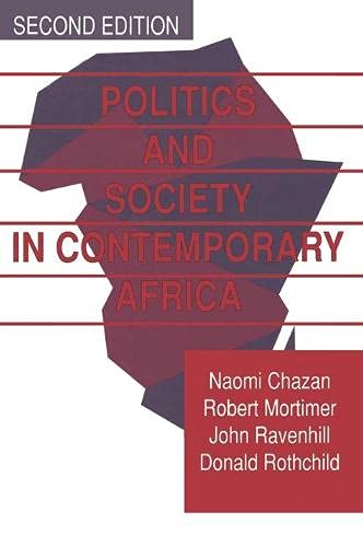 Beispielbild fr Politics and Society in Contemporary Africa zum Verkauf von G. & J. CHESTERS