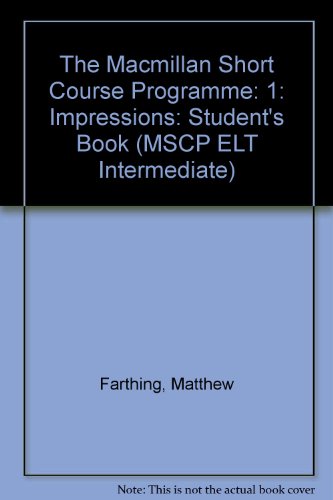 9780333578391: Macmillan Short Course Programme: Level 1 Impressions: Student's Book