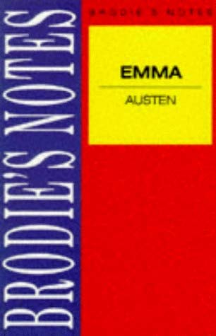 Stock image for Brodie's Notes on Jane Austen's "Emma" for sale by WorldofBooks