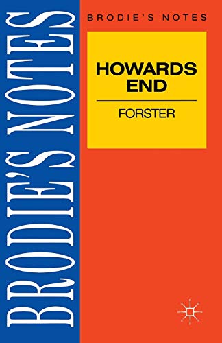 Beispielbild fr Forster: Howards End: 46 (Brodie&quote;s Notes) zum Verkauf von WorldofBooks