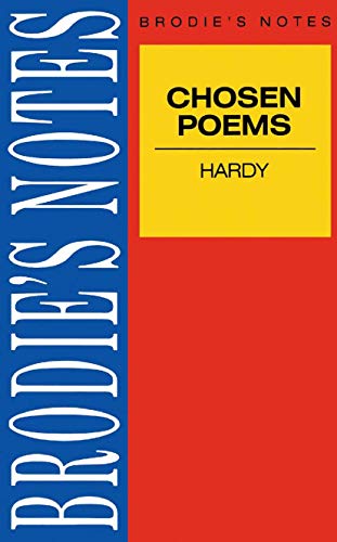 Stock image for Hardy: Chosen Poems: 47 (Brodie's Notes) for sale by WorldofBooks