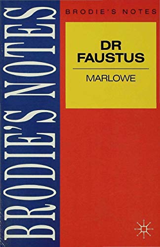 Beispielbild für Marlowe: "Dr. Faustus" (Brodie's Notes) zum Verkauf von medimops
