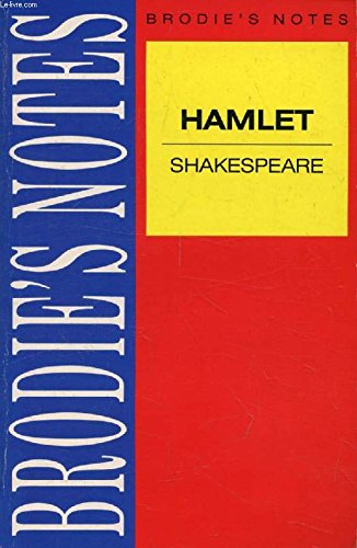 Beispielbild fr Brodie's Notes on William Shakespeare's "Hamlet" zum Verkauf von AwesomeBooks