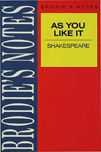 Beispielbild für Shakespeare: "As You Like it" zum Verkauf von medimops