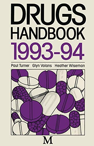 Stock image for Drugs Handbook 1993 "94 for sale by WorldofBooks