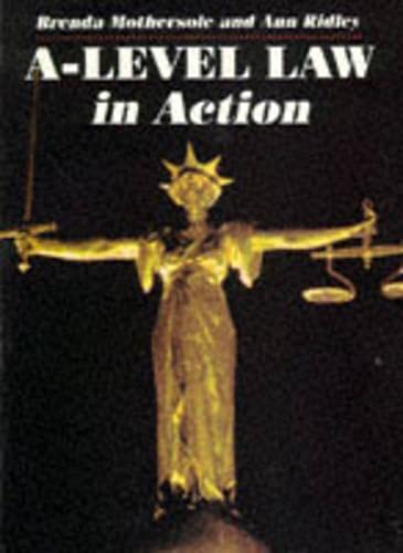 Level Law in Action (9780333582374) by Mothersole, Brenda; Ridley, Ann