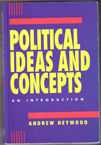 Imagen de archivo de Political Ideas and Concepts: An Introduction a la venta por WorldofBooks