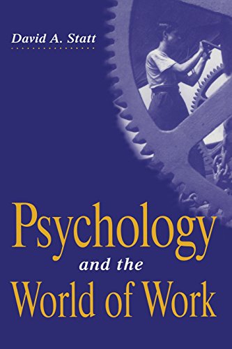 Beispielbild fr Psychology and the World of Work zum Verkauf von WorldofBooks