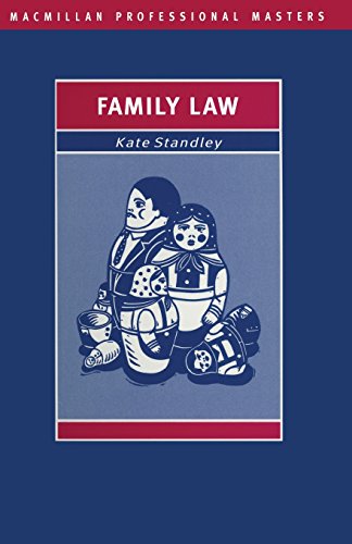 Beispielbild fr Family Law (Palgrave Professional Masters (Law) S.) zum Verkauf von AwesomeBooks