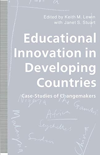 Stock image for Educational Innovation in Developing Countries: Case-Studies of Changemakers for sale by Goldstone Books