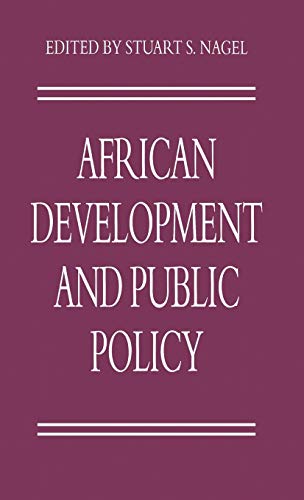 9780333587355: African Development and Public Policy (Policy Studies Organization Series)