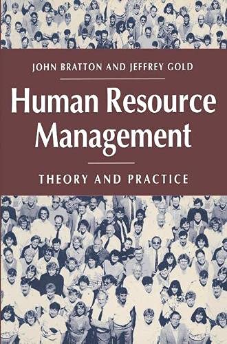 9780333588765: Human Resource Management: Theory and Practice