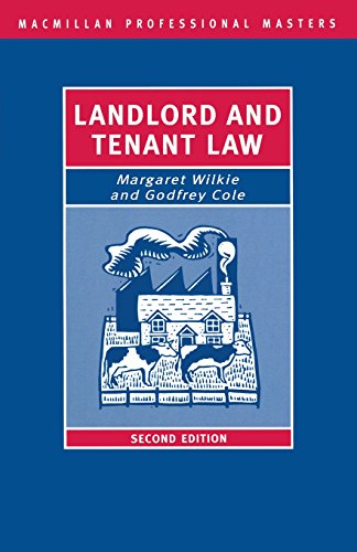 Beispielbild fr Landlord and Tenant Law (Palgrave Professional Masters) zum Verkauf von Goldstone Books