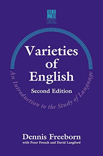 9780333589175: Varieties of English: An Introduction to the Study of Language