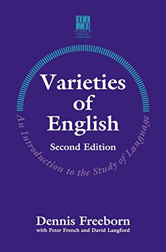 9780333589175: Varieties of English: An Introduction to the Study of Language (Studies in English Language, 2)