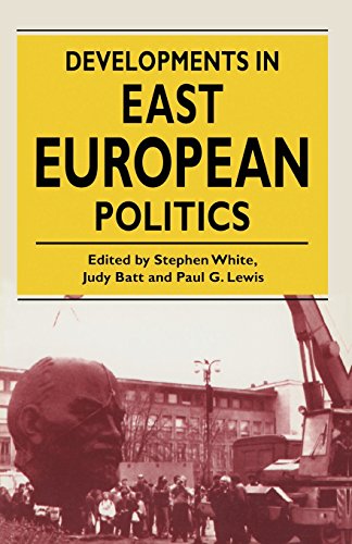 Beispielbild fr Developments in East European Politics. zum Verkauf von Anthony C. Hall,  Bookseller ABA ILAB