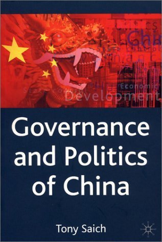 9780333594872: Governance and Politics of China (Comparative Government and Politics)