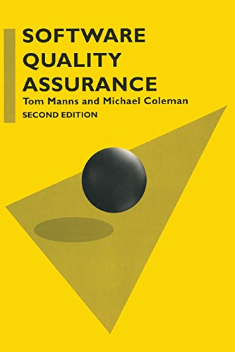 Software Quality Assurance (9780333598610) by Coleman, M.; Manns, T.