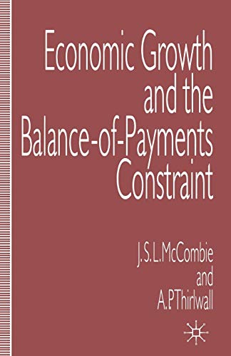 9780333601129: Economic Growth and the Balance-of-Payments Constraint (College of Education; 2)