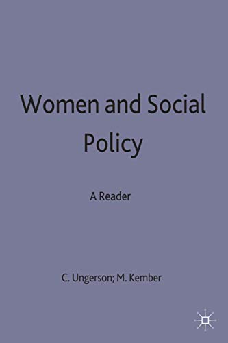Stock image for Women and Social Policy: A Reader: 9 (Women in Society: A Feminist List) for sale by WorldofBooks