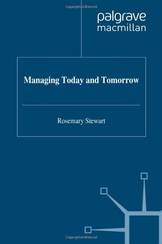 Imagen de archivo de Managing Today and Tomorrow a la venta por AwesomeBooks