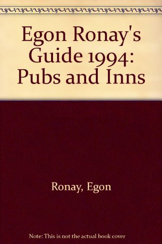 Stock image for Egon Ronay's Mlc Guide: Pubs And Inns: 1994 for sale by AwesomeBooks