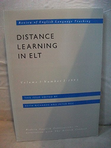 Imagen de archivo de Distance Learning In Elt a la venta por Ammareal