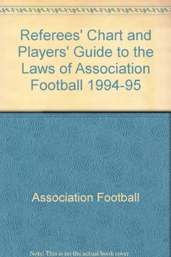 Stock image for Laws Of Association Football 1994-95 for sale by AwesomeBooks