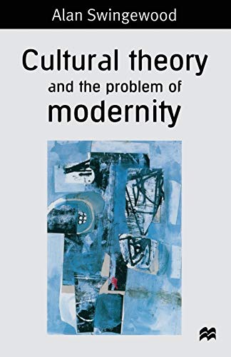 9780333613429: Cultural Theory and the Problem of Modernity