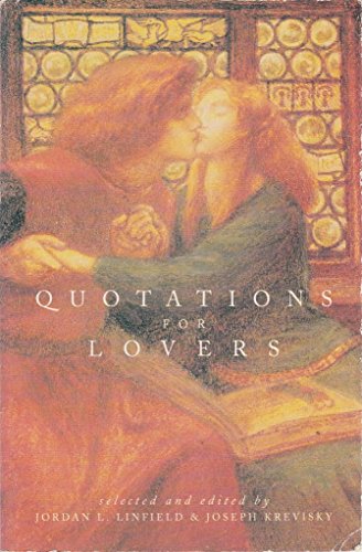 Stock image for Quotations for Lovers for sale by Wonder Book