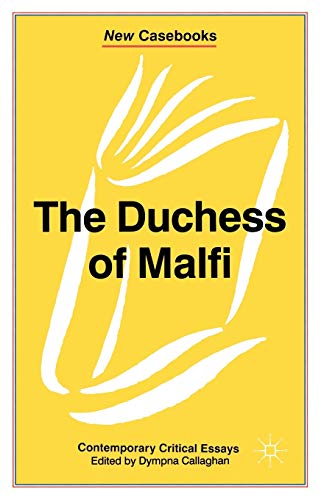 9780333614280: The Duchess of Malfi: John Webster (New Casebooks, 114)