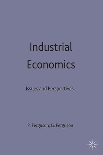 9780333614921: Industrial Economics: Issues and Perspectives