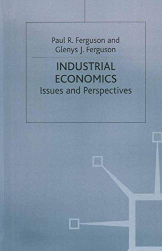 9780333614938: Industrial Economics: Issues and Perspectives