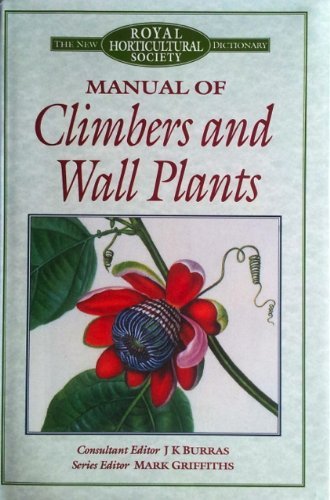 Stock image for Manual of Climbers and Wall Plants for sale by Lowry's Books