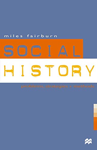 Beispielbild fr Social History: Problems, Strategies and Methods zum Verkauf von WorldofBooks