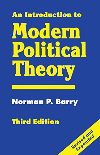 Stock image for An Introduction to Modern Political Theory for sale by medimops