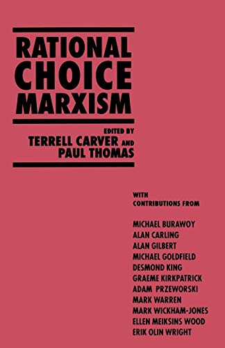 9780333617663: Rational Choice Marxism