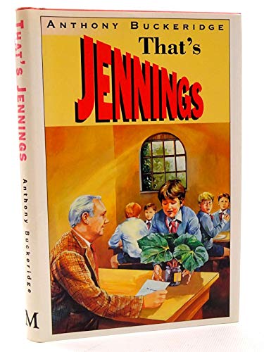 9780333617939: That's Jennings