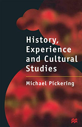 Stock image for History, Experience and Cultural Studies for sale by Anybook.com