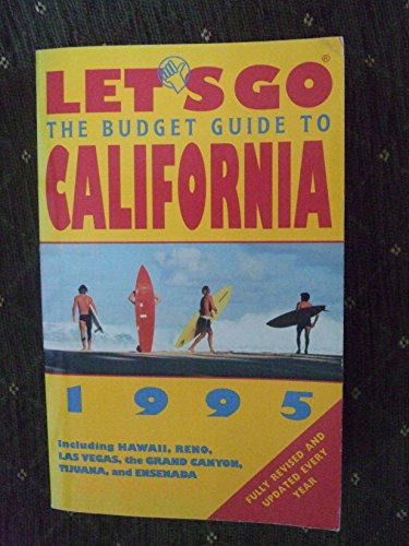Let's Go 1995: California and Hawaii: The Budget Guides (9780333622308) by Unknown Author