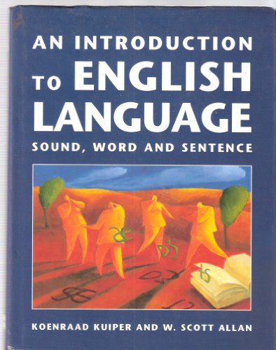 9780333624944: An Introduction to English Language: Sound, Word and Sentence