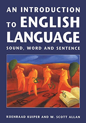 9780333624951: An Introduction to English Language: Sound, Word and Sentence