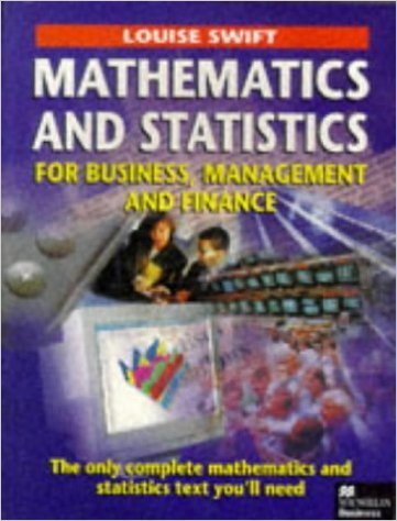 Immagine dell'editore per Mathematics and Statistics for Business, Management and Finance venduto da Better World Books Ltd