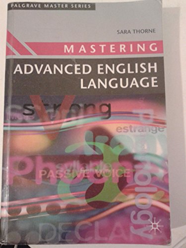 9780333628324: Mastering Advanced English Language