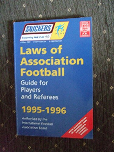 Beispielbild fr Laws Of Association Football: 1995-1996: Guide For Players And Referees (Laws of Association Football: Guide for Players and Referees) zum Verkauf von WorldofBooks